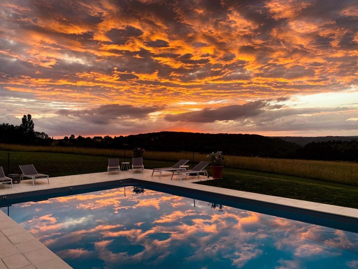 Willa Domaine De Cazal - Gite 2 Pers Avec Piscine Au Coeur De 26 Hectares De Nature Preservee Saint-Cyprien  Zewnętrze zdjęcie